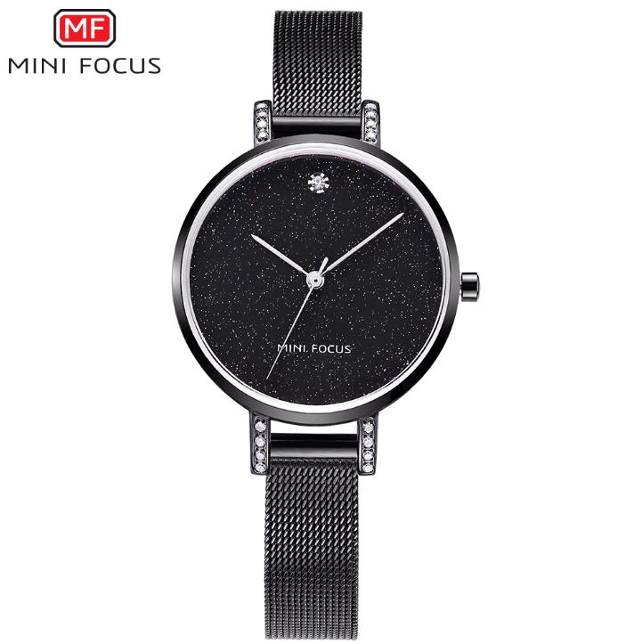 Women Elegant Ladies Quartz Steel Waterproof Watches