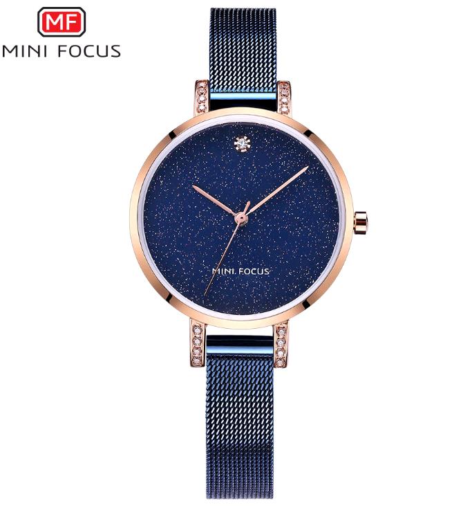 Women Elegant Ladies Quartz Steel Waterproof Watches