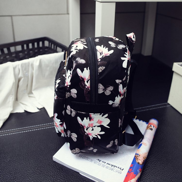 New Durable Backpack Handbag Rucksack Women Bag 3 Color Narcissus PU