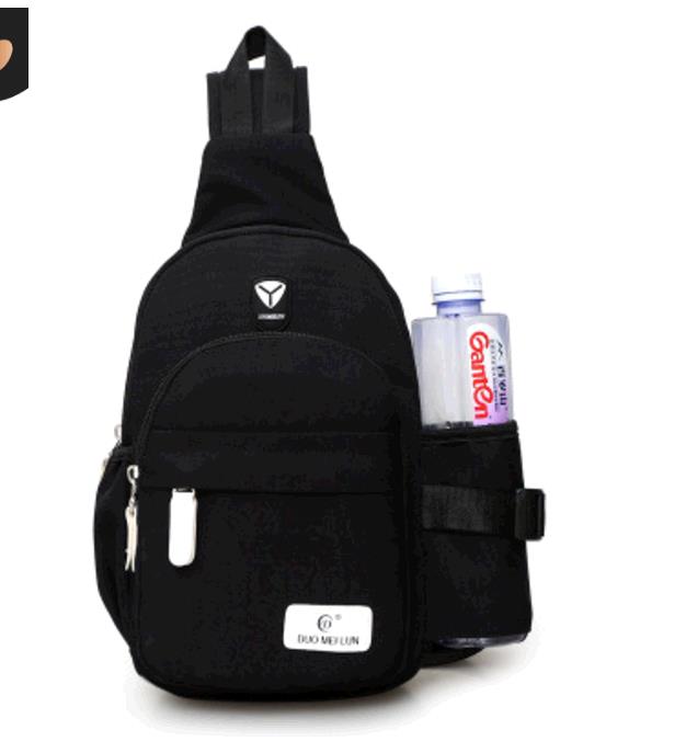 Nice Waterproof Nylon Large Capacity Travel Bag Fashionable UNISEX Sling Bag Daily Crossbody Bag