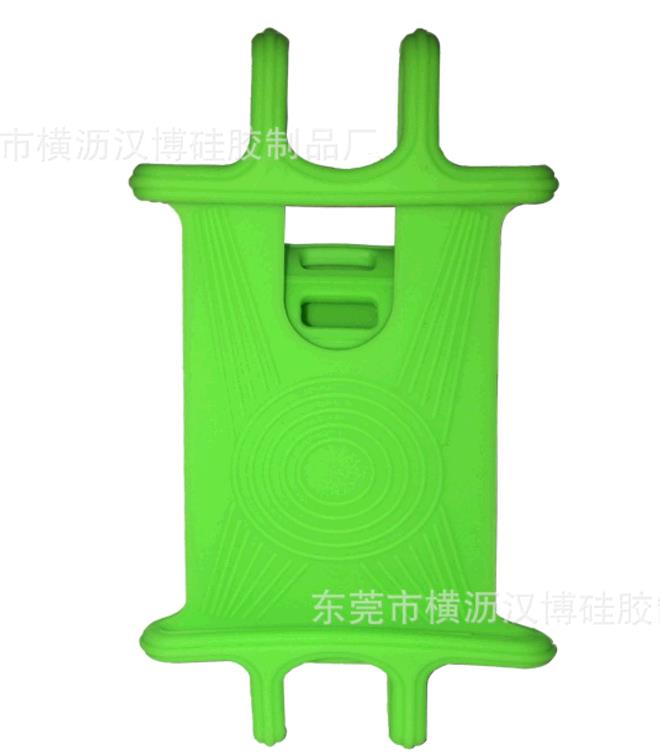 Phone Handlebar Bracket Stand Bike Bicycle Motorcycle Mobile Phone Silicone Holder Mount Buckle Pull