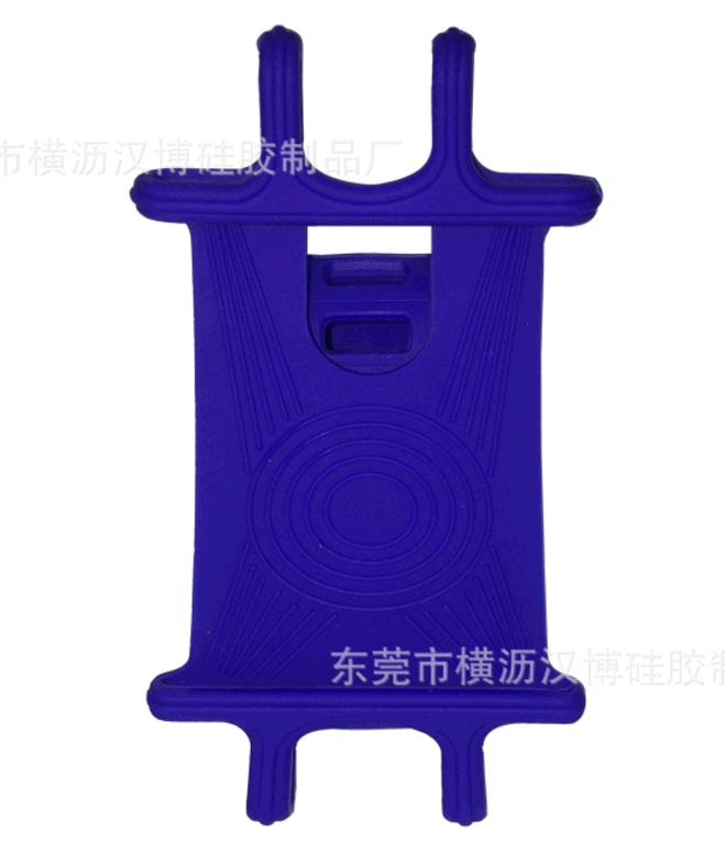Phone Handlebar Bracket Stand Bike Bicycle Motorcycle Mobile Phone Silicone Holder Mount Buckle Pull