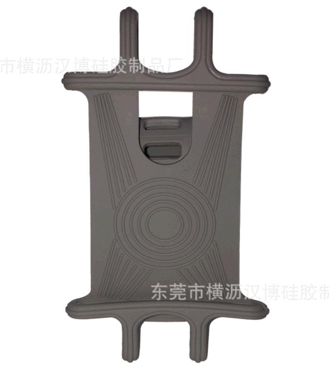 Phone Handlebar Bracket Stand Bike Bicycle Motorcycle Mobile Phone Silicone Holder Mount Buckle Pull