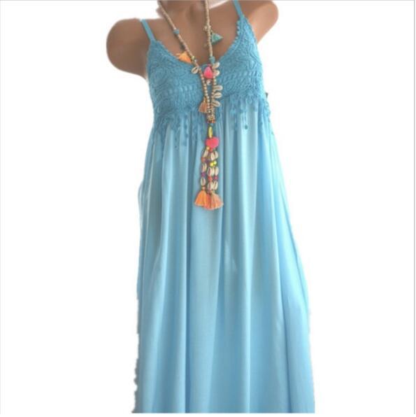 7 Color Women Fashion Casual Printing Sleeveless Sun Dress Floral Printed Tunic Dress(Size: S~5XL)