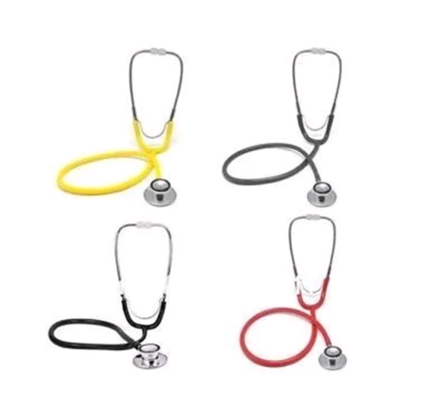 Multi-function Double Tube Professional Medical Stethoscope To Hear Cardiac Sound Send