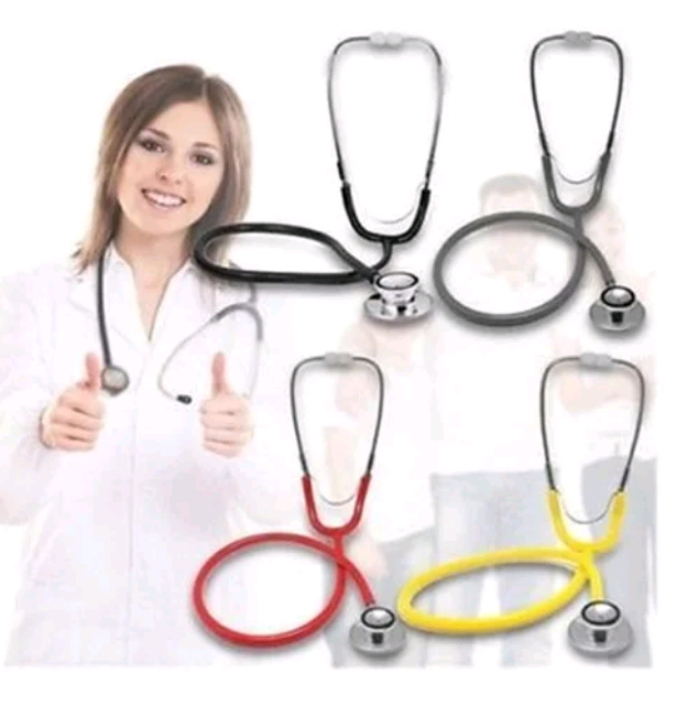 Multi-function Double Tube Professional Medical Stethoscope To Hear Cardiac Sound Send