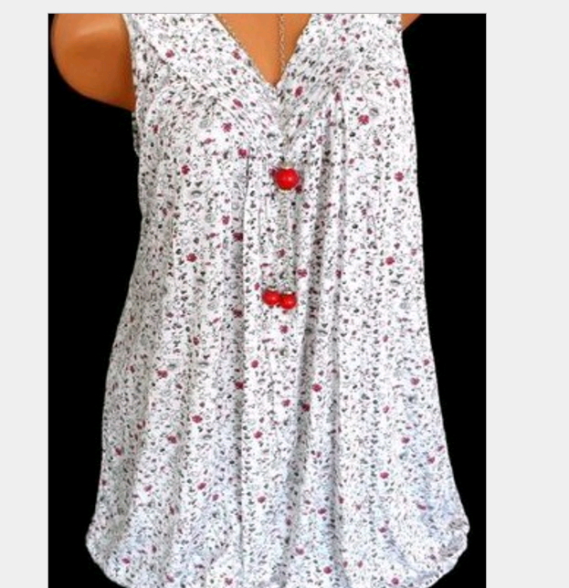 Womens Summer Loose Sleeveless Vest T Shirt Blouse Lady Boho Lace Tops Plus Size