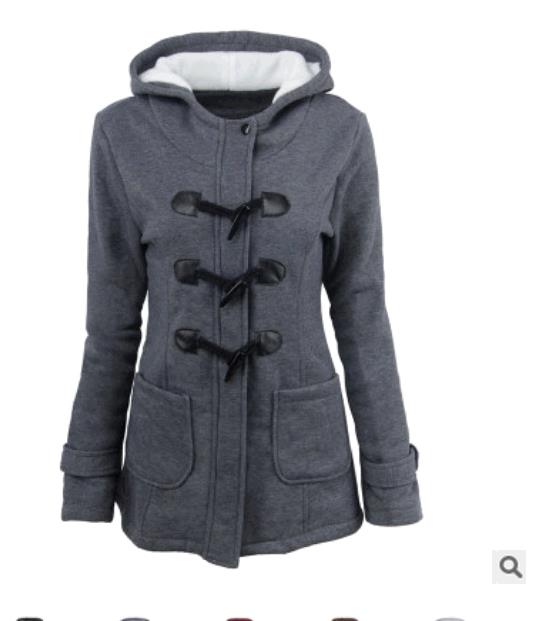 Woman Hooded Sweater for Women Outdoor Casual Cotton Blend Comfortable Keep Warm Coat Plus Size
