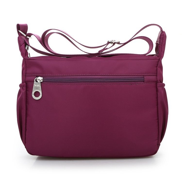 Women Waterproof Single-shoulder Messenger Crossbody Bag Nylon Purse Travel Lady