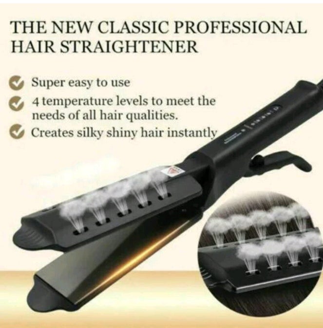 Ceramic Tourmaline Ionic Flat Iron Hair Straightener Professional Glider