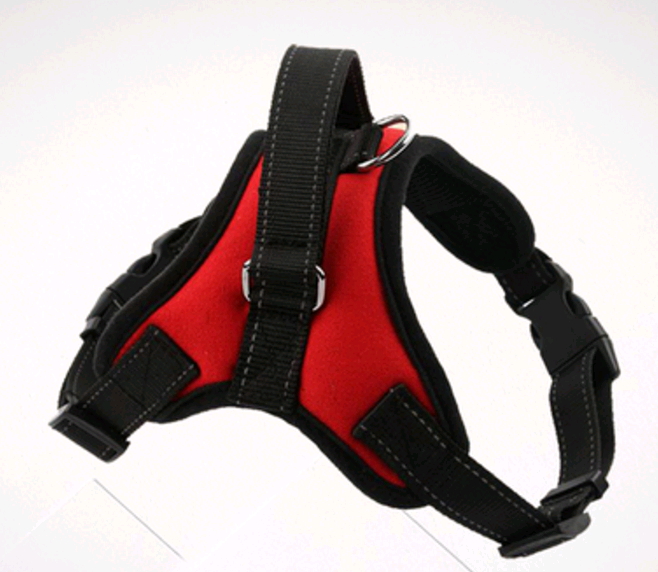Dog Pet Traction Chest Soft Adjustable Harness Vest Collar Hand Strap for Pet Walk Out