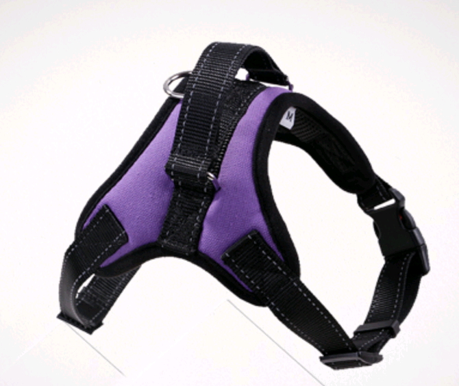 Dog Pet Traction Chest Soft Adjustable Harness Vest Collar Hand Strap for Pet Walk Out