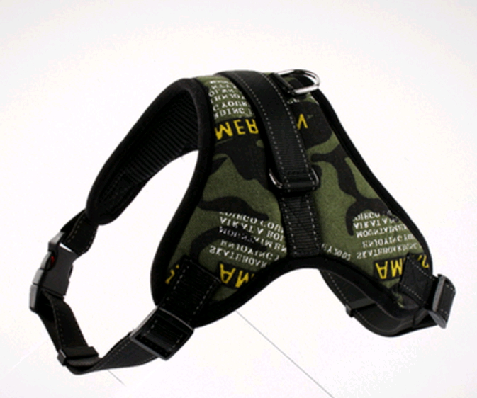 Dog Pet Traction Chest Soft Adjustable Harness Vest Collar Hand Strap for Pet Walk Out