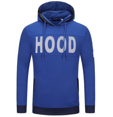 Men&apos;s Long Sleeved Sweater Fleece Printing Hoodie Top Hooded Sweatshirt Pullover Coat Casual Blouse