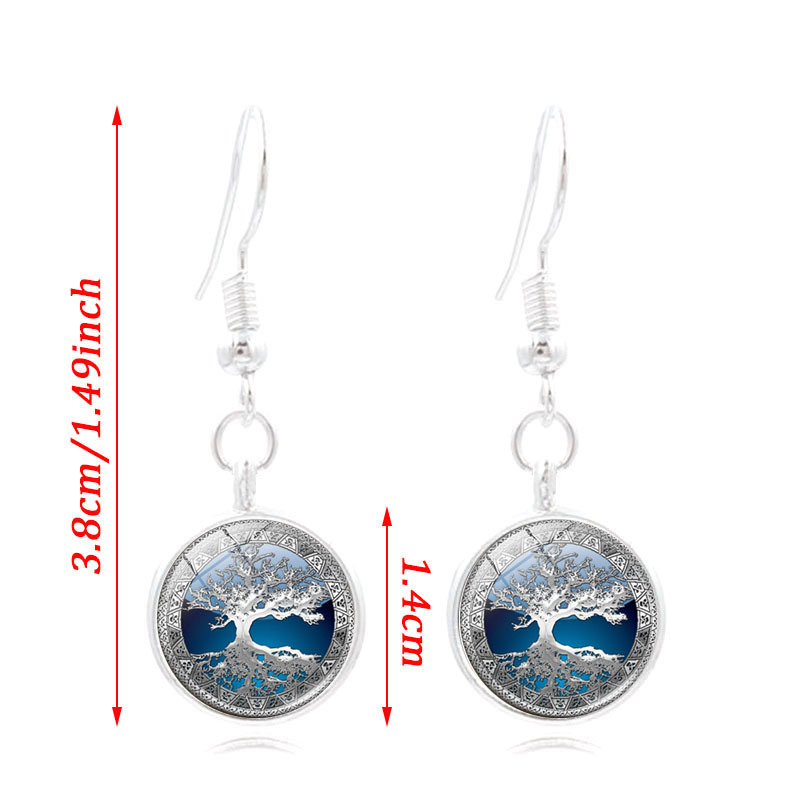 Tree Shape Earring/Bracelet/Necklace Jewelry Set for Women Party/Birthday Gift
