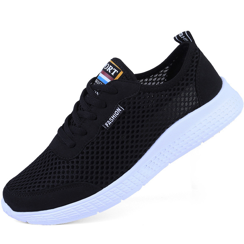 men&apos;s summer breathable net sports shoes sneaker plus size 35-50