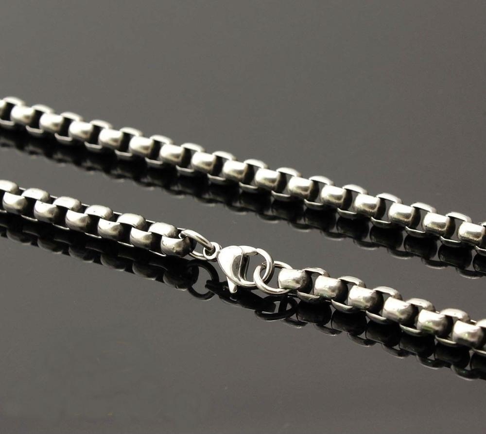 Men&apos;s One Percent 1% ER Motorcycle Biker Stainless steel Necklace Chain