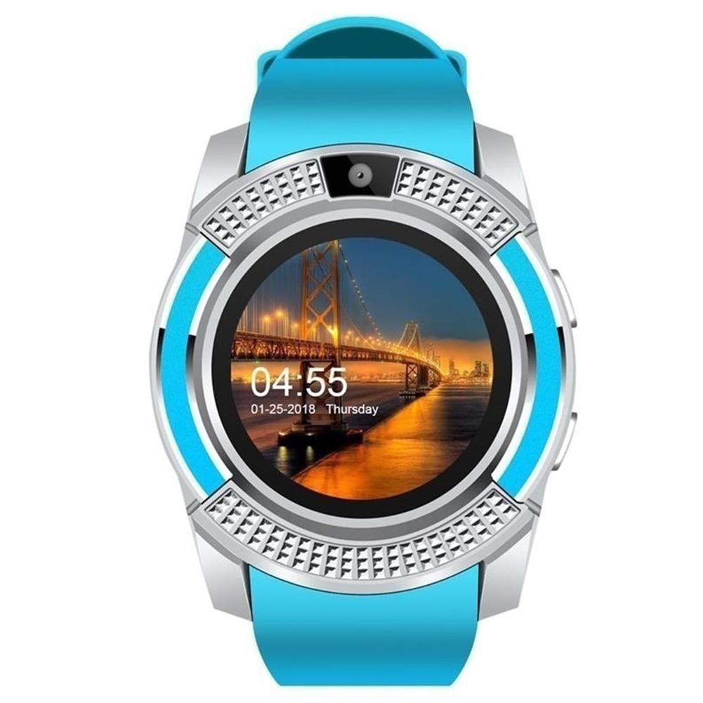 Waterproof Sport Bluetooth Smart Watch with Camera Touch Screen Fitness Pedometer Clock SIM GSM