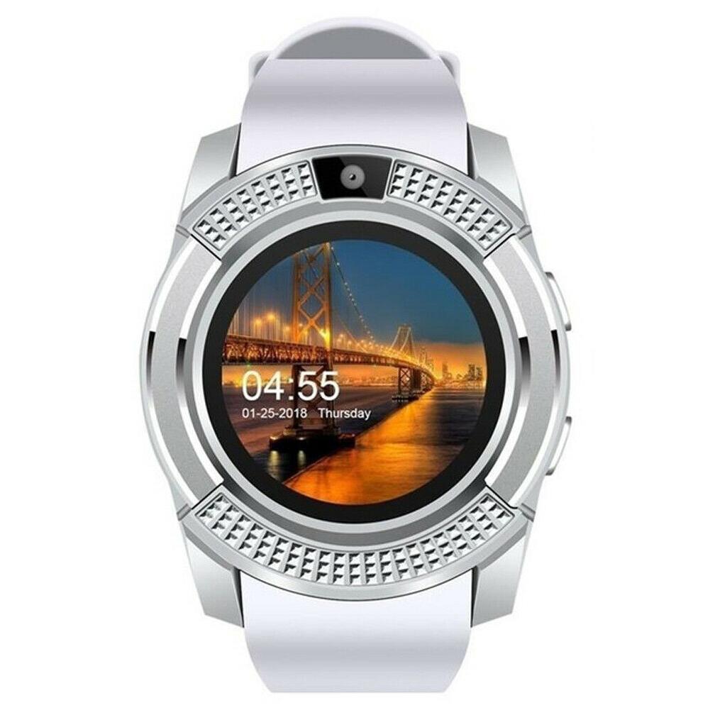 Waterproof Sport Bluetooth Smart Watch with Camera Touch Screen Fitness Pedometer Clock SIM GSM