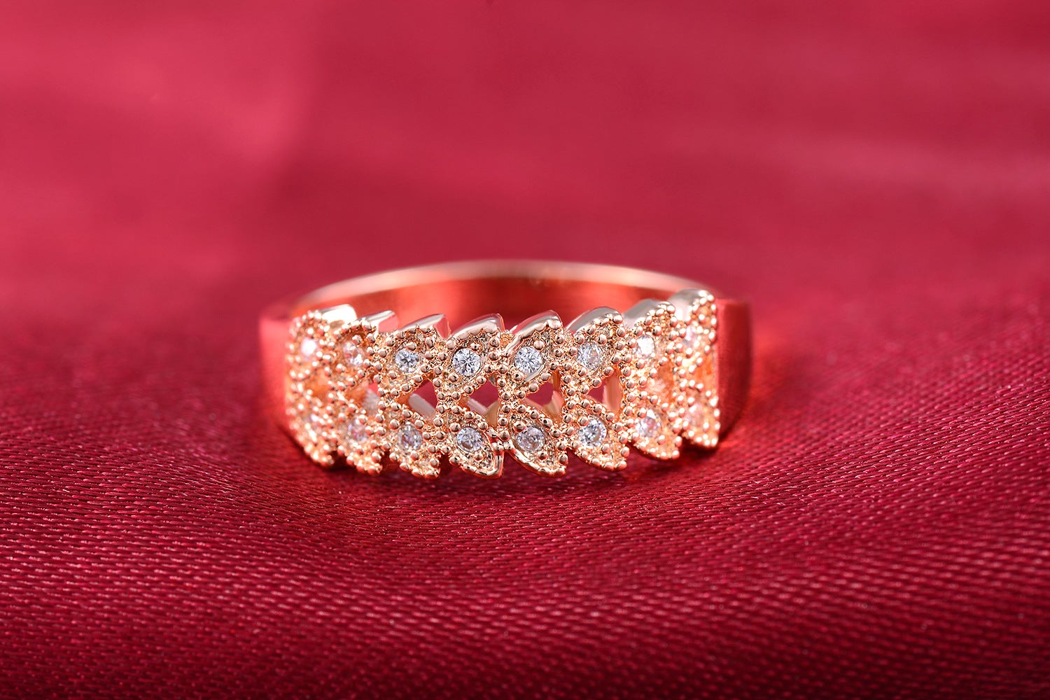 Women fashion Athena Leaf Ring