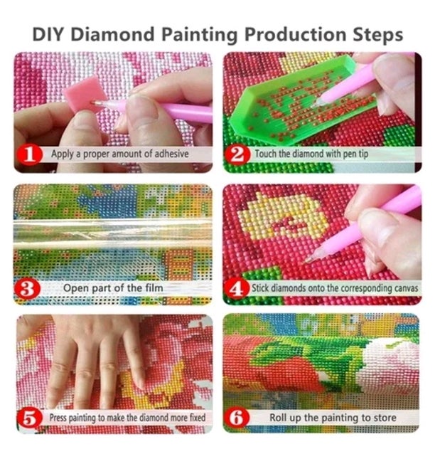 DIY Rhinestone Animal Drill Cross Stitch Decorative Painting