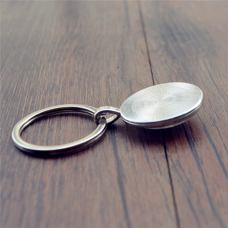 2 Pcs/set Love Daughter Letter Print Keychain Wonderful Daughter You Will Always The Best