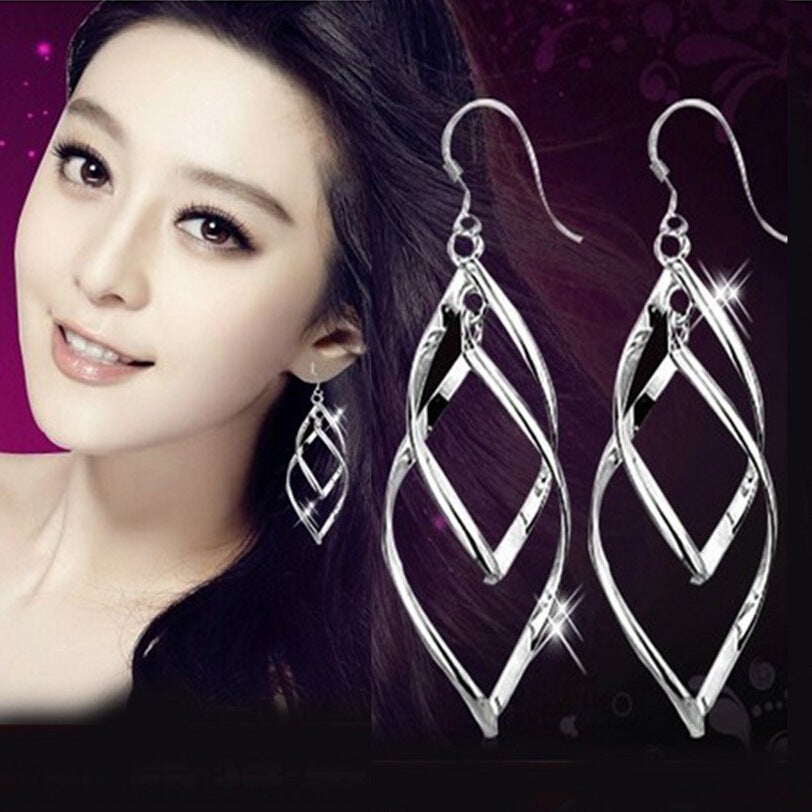 Charming Windchime Silver Earrings