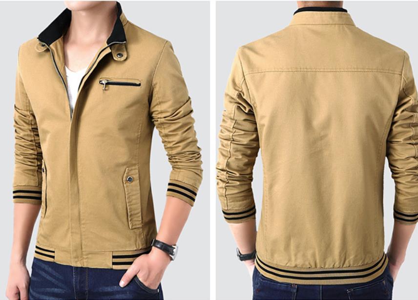 High quality Black Friday Men&apos;S Jacket Men Casual Simple Coats Winter Male Outerwear Autumn Overcoat