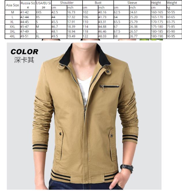 High quality Black Friday Men&apos;S Jacket Men Casual Simple Coats Winter Male Outerwear Autumn Overcoat