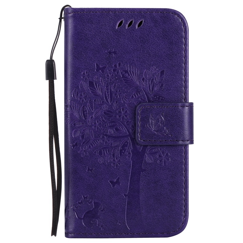 Nokia lumia 635 Case,Premium PU Leather Flip Wallet Case Cover