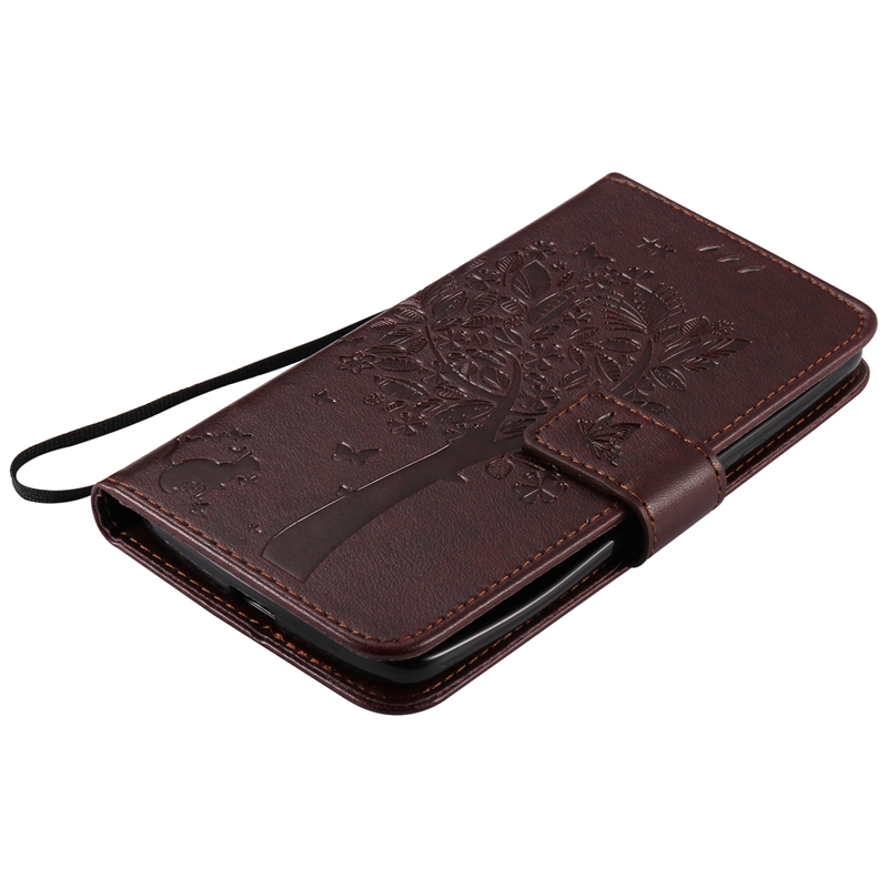 Motorola Moto X Play Case,Premium PU Leather Flip Wallet Case Cover