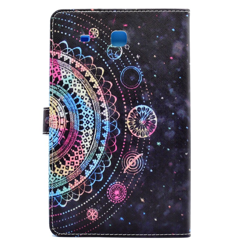 Samsung Galaxy Tab E 9.6 Inch SM-T560 Case,Ethnic Style Flip Cover