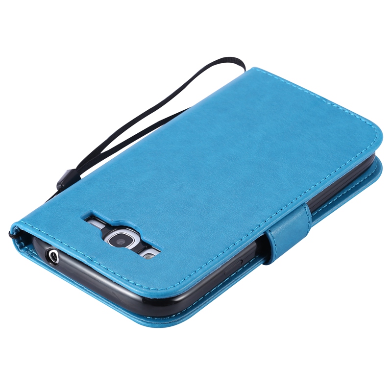 Samsung Galaxy Grand Neo I9060 Case,Premium PU Leather Flip Wallet Case Cover