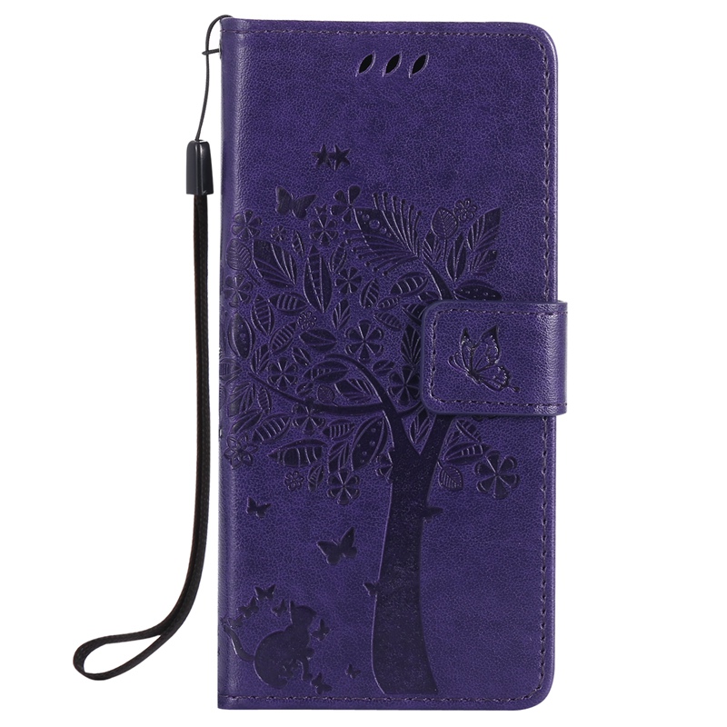 Sony Xperia E5 Case,Premium PU Leather Flip Wallet Case Cover