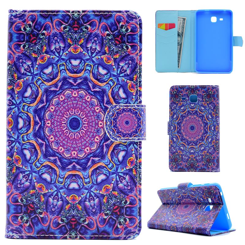 Samsung Tab A 7.0-Inch SM-T280/SM-T285 Case,Ethnic Style Flip Cover