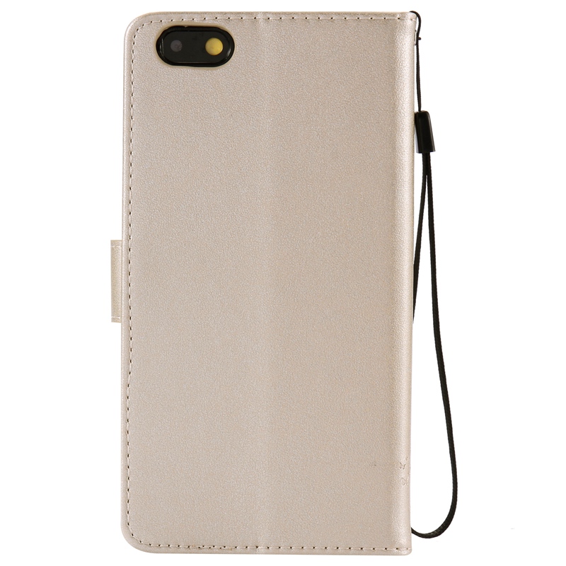 Huawei Honor 4X Case,Premium PU Leather Flip Wallet Case Cover