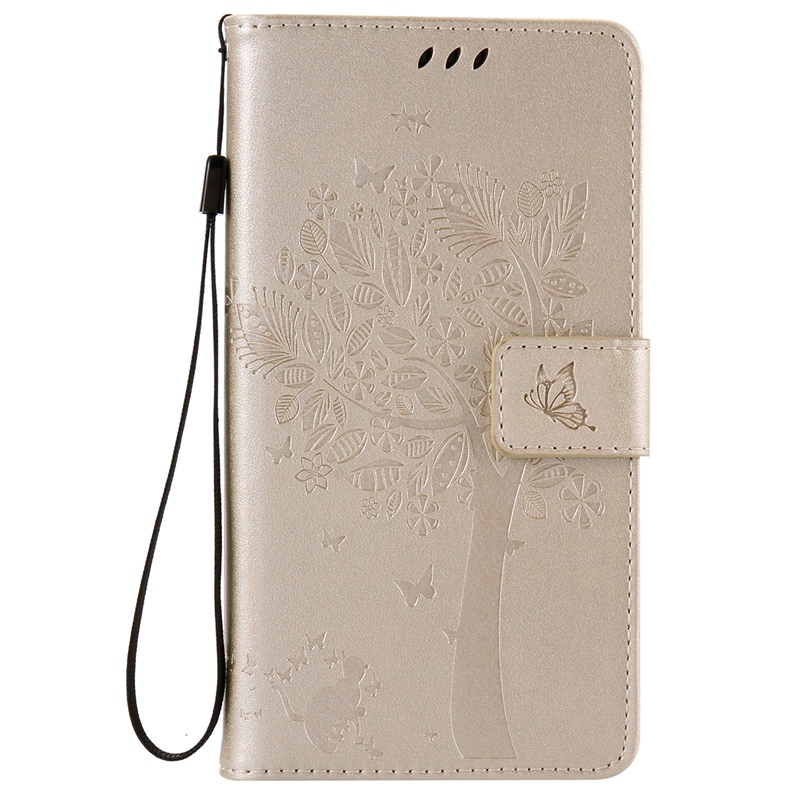 Huawei Honor 4X Case,Premium PU Leather Flip Wallet Case Cover