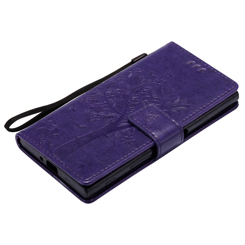 Sony Xperia XZ Case,Premium PU Leather Flip Wallet Case Cover