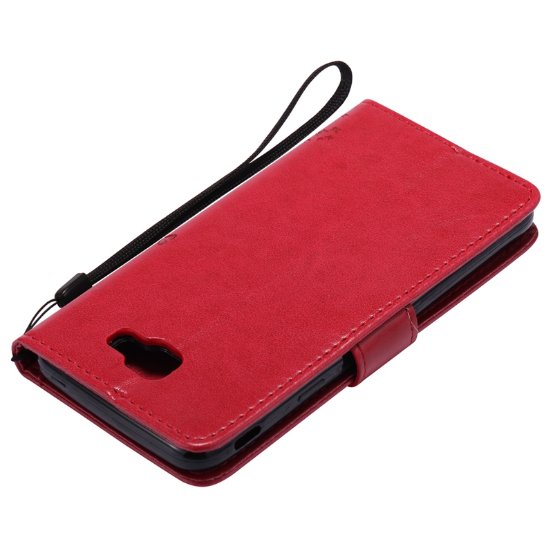 Samsung Galaxy J5 Prime Case,Premium PU Leather Flip Wallet Case Cover