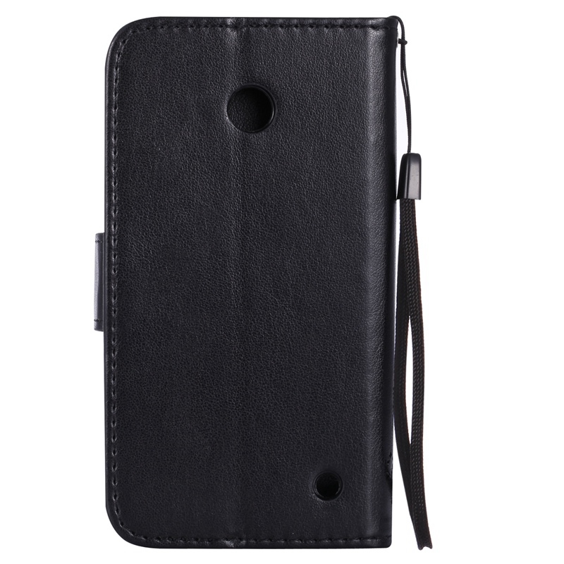 Nokia lumia 635 Case,Premium PU Leather Flip Wallet Case Cover