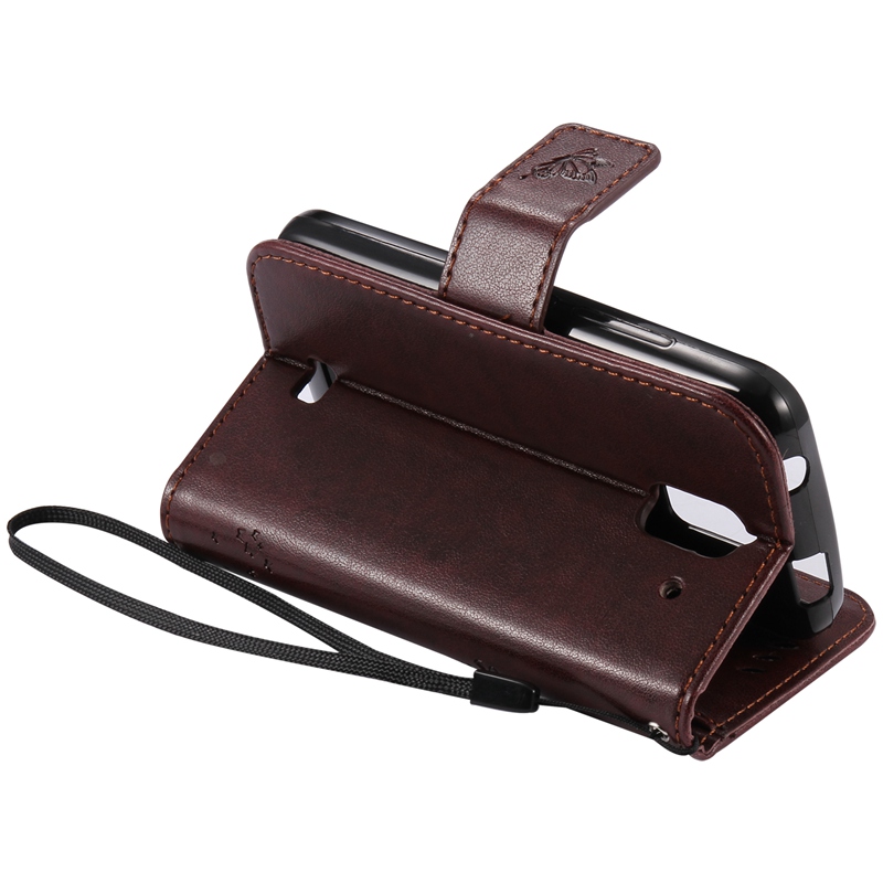 Huawei Y360 Case,Premium PU Leather Flip Wallet Case Cover