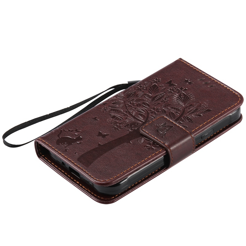 Samsung Galaxy Xcover 3 (SM-G388F) Case,Premium PU Leather Flip Wallet Case Cover