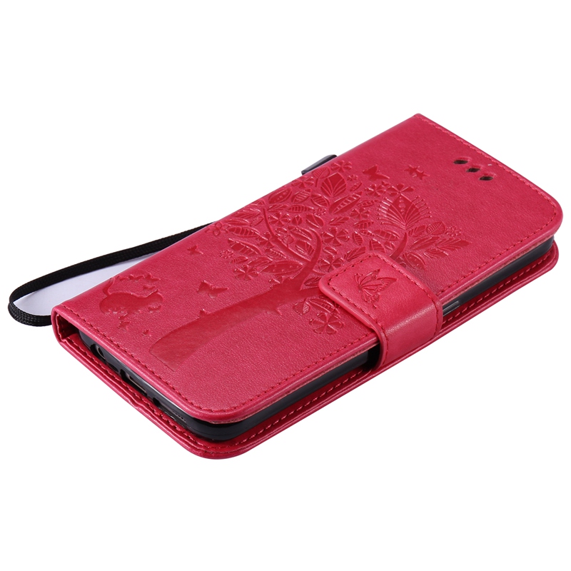 Samsung Galaxy S7 Case,Premium PU Leather Flip Wallet Case Cover