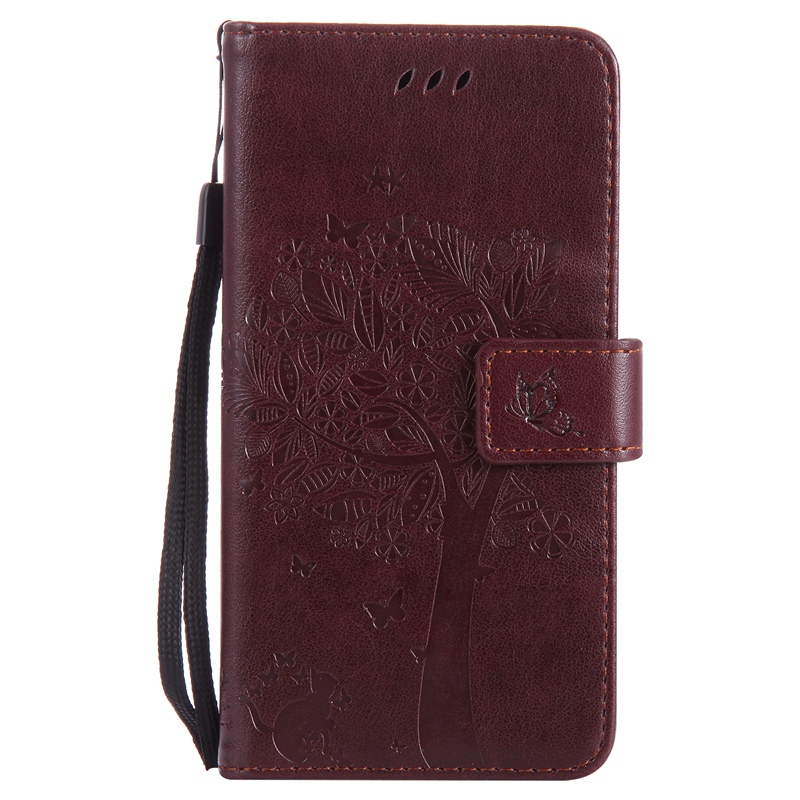 Huawei P8 lite (2017) Case,Premium PU Leather Flip Wallet Case Cover