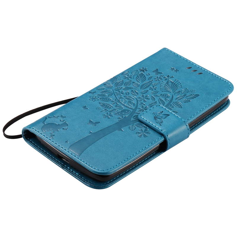 Motorola Moto X Play Case,Premium PU Leather Flip Wallet Case Cover