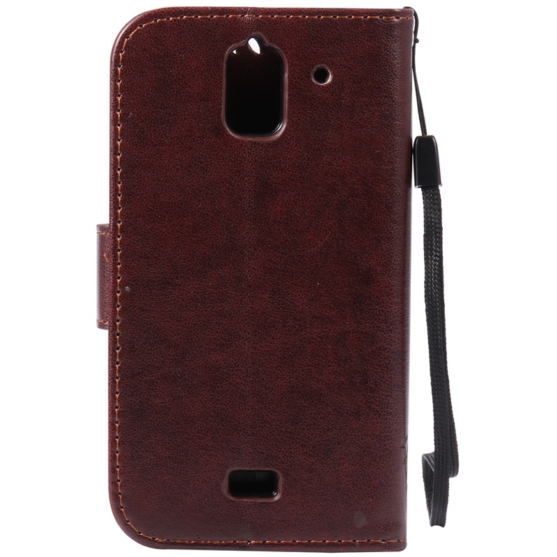 Huawei Y360 Case,Premium PU Leather Flip Wallet Case Cover