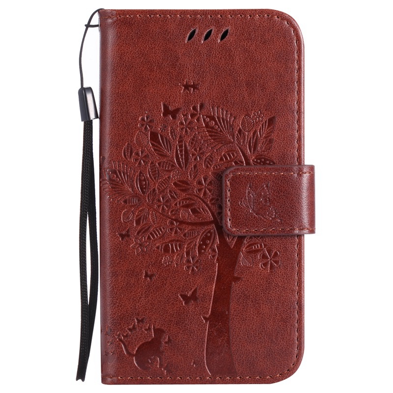 Nokia lumia 635 Case,Premium PU Leather Flip Wallet Case Cover