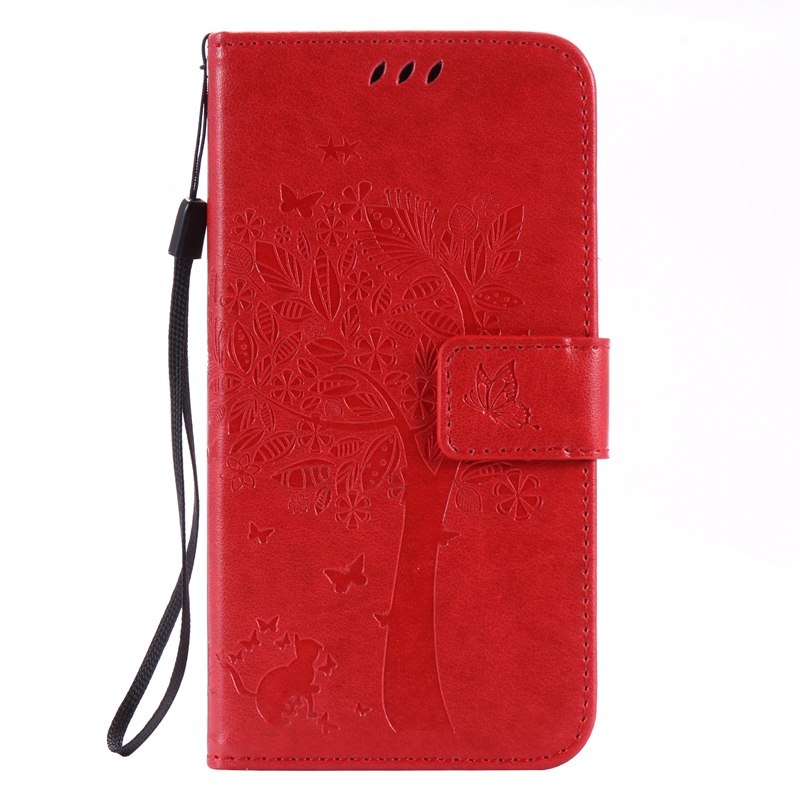 Huawei Y5II / Huawei Y5 2 Case,Premium PU Leather Flip Wallet Case Cover