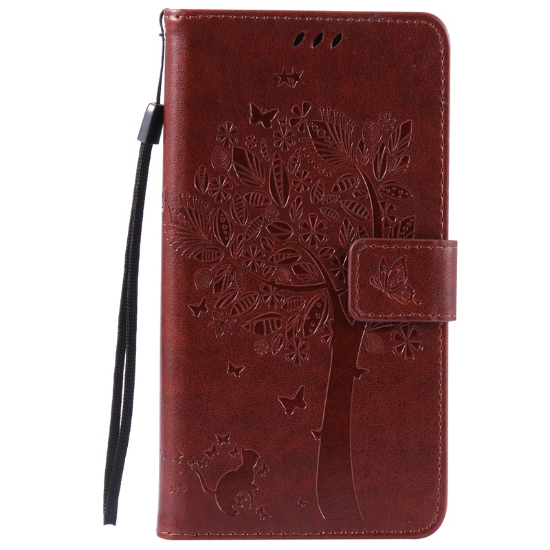 Huawei Honor 4X Case,Premium PU Leather Flip Wallet Case Cover