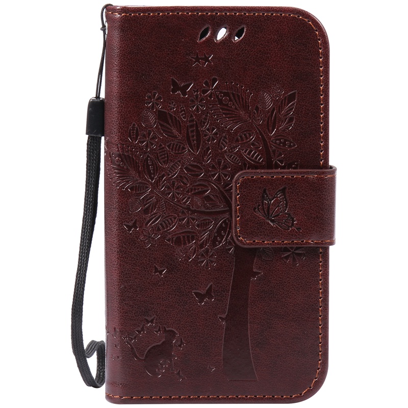 Huawei Y360 Case,Premium PU Leather Flip Wallet Case Cover